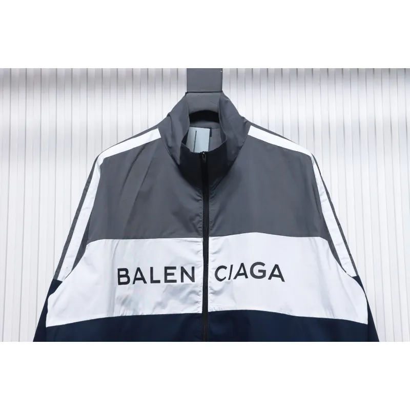 Balenciaga Classic Color Matching Skin Coat