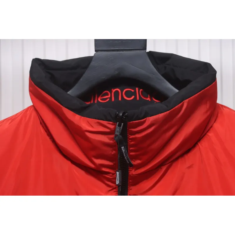 Balenciaga Cocoon Reversible Wide Turtleback Down Jacket