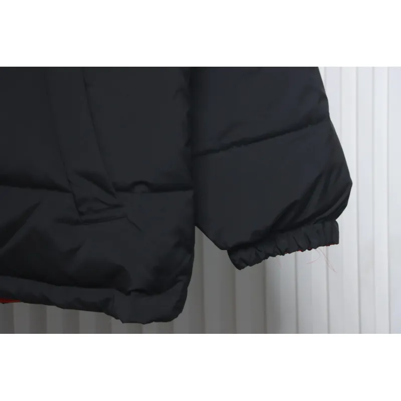 Balenciaga Cocoon Reversible Wide Turtleback Down Jacket