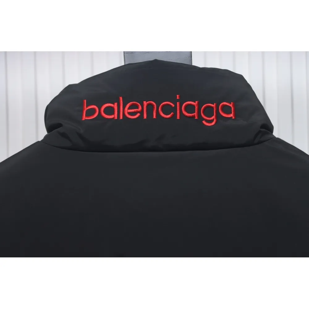 Balenciaga Cocoon Reversible Wide Turtleback Down Jacket