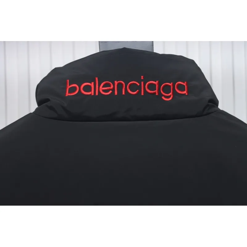 Balenciaga Cocoon Reversible Wide Turtleback Down Jacket