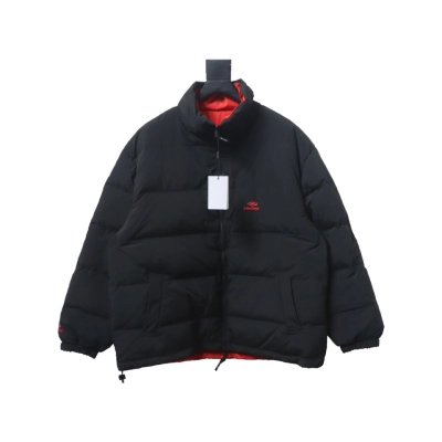 Balenciaga Cocoon Reversible Wide Turtleback Down Jacket 01