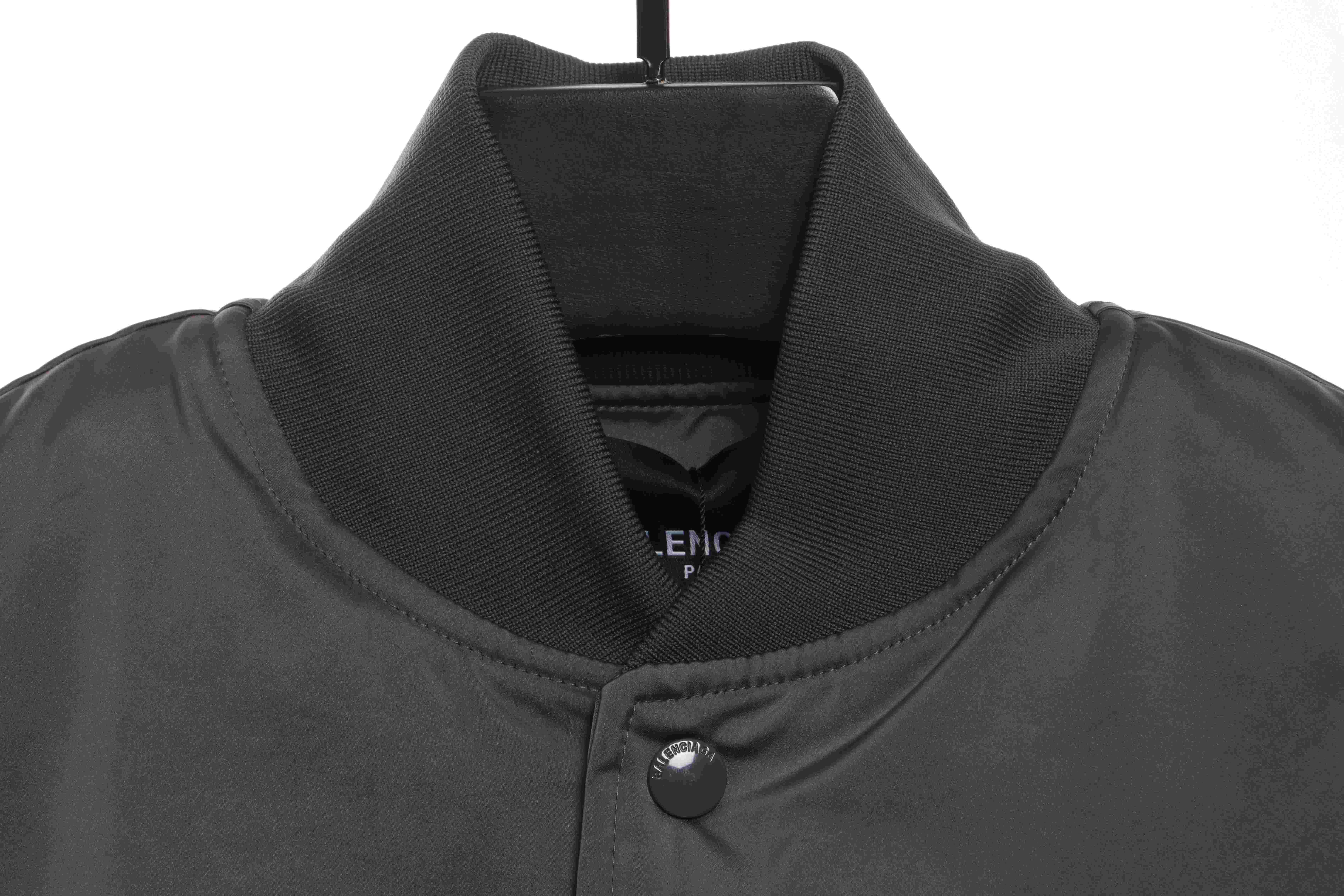 Balenciaga Coke Embroidered Cotton Coat