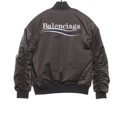 Balenciaga Coke Embroidered Cotton Coat 02