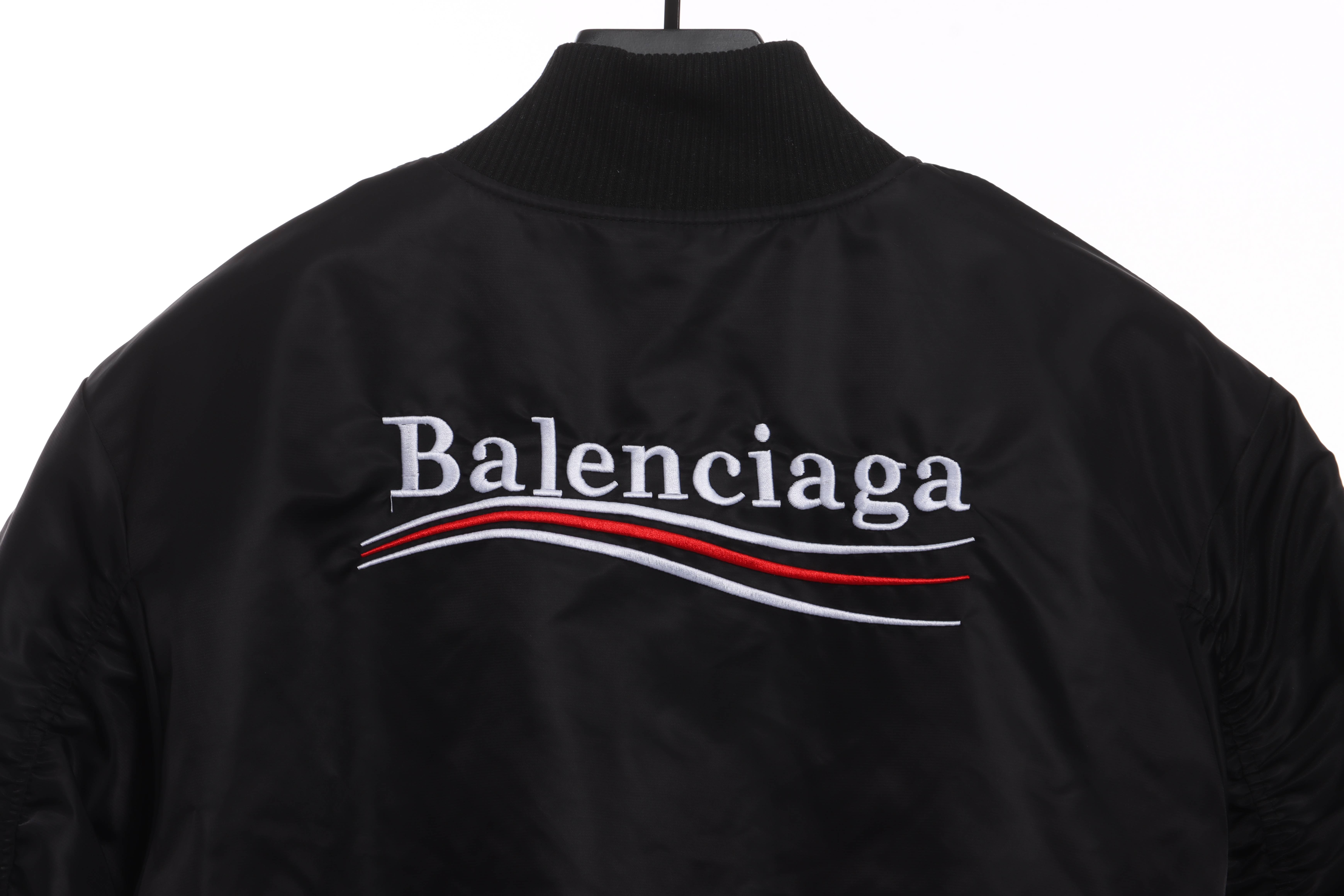 Balenciaga Coke Embroidered Quilted Jacket