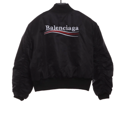 Balenciaga Coke Embroidered Quilted Jacket 02