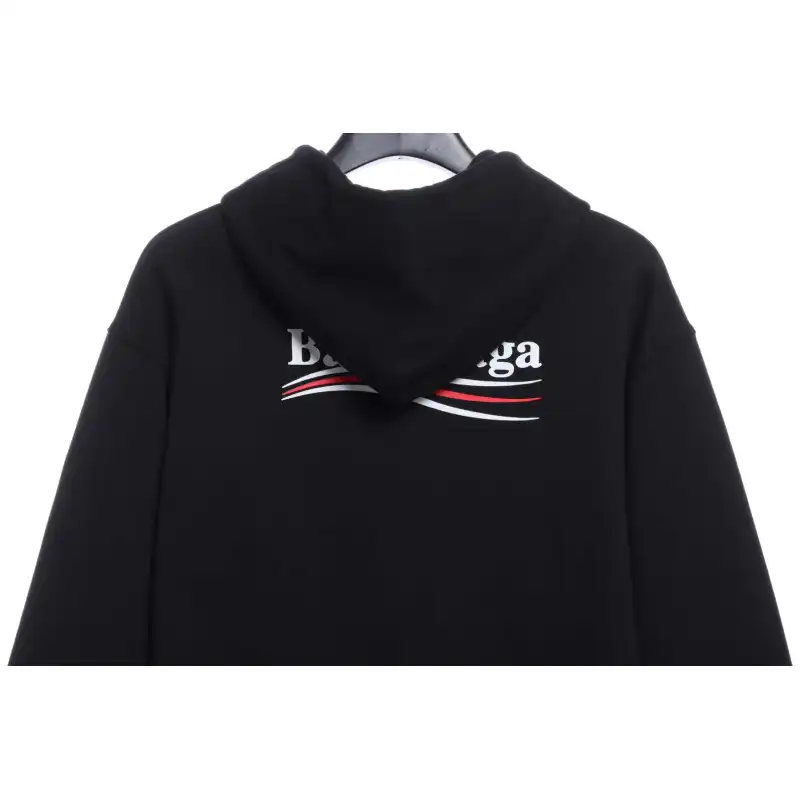 Balenciaga Coke Print Hoodie Black (Special Offer)