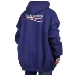 Balenciaga Coke Print Hoodie Dark Blue (Special Offer)