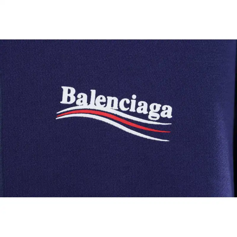 Balenciaga Coke Print Hoodie Dark Blue (Special Offer)