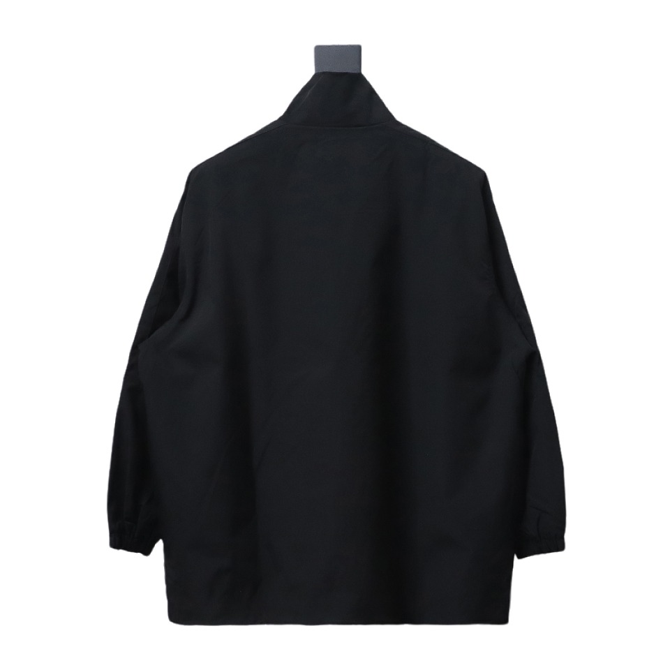 Balenciaga Color-Blocked Jacket Black