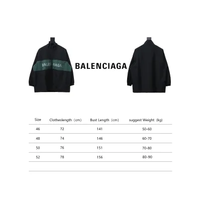 Balenciaga Color-Blocked Jacket Black 02
