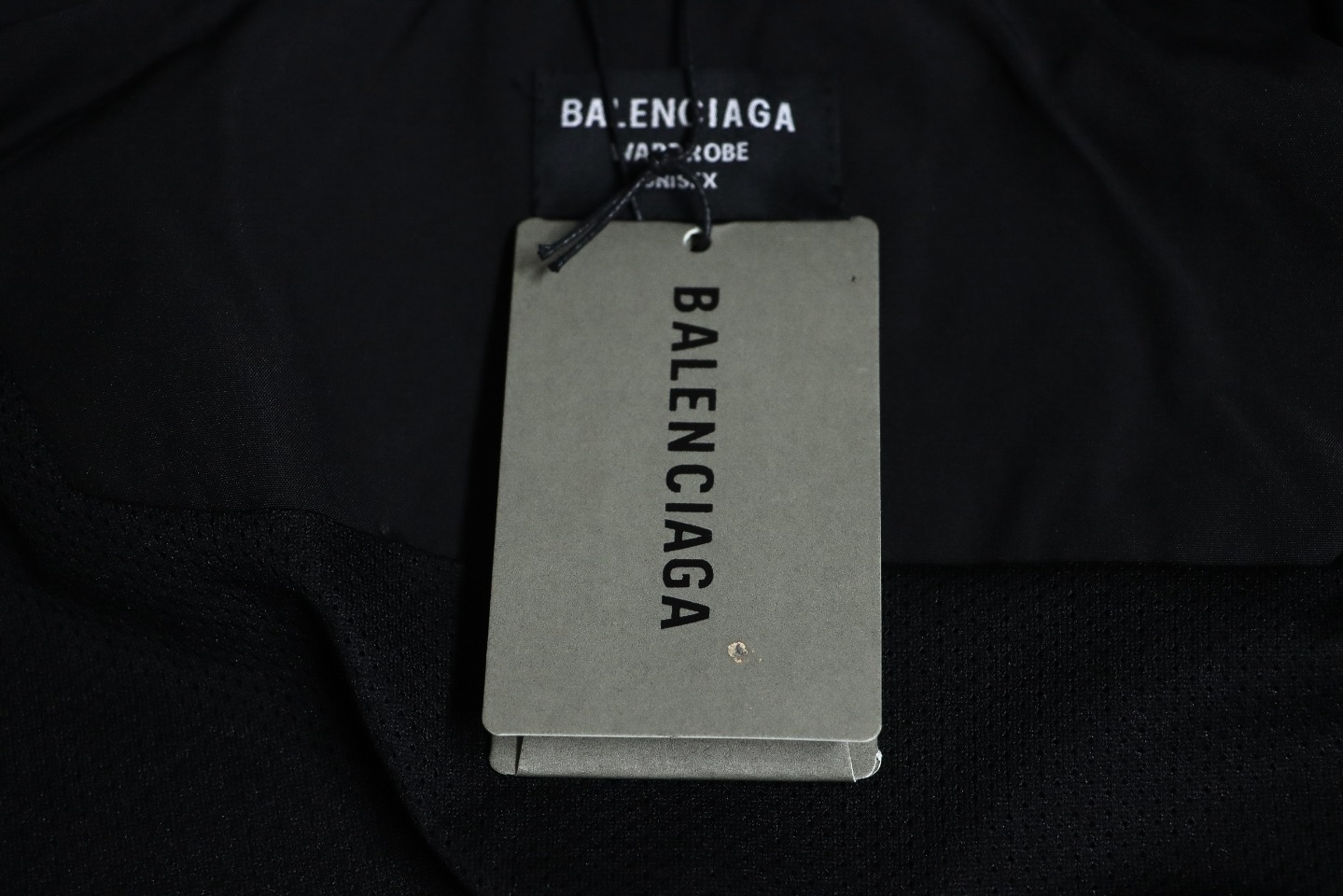 Balenciaga Color-Blocked Jacket Black
