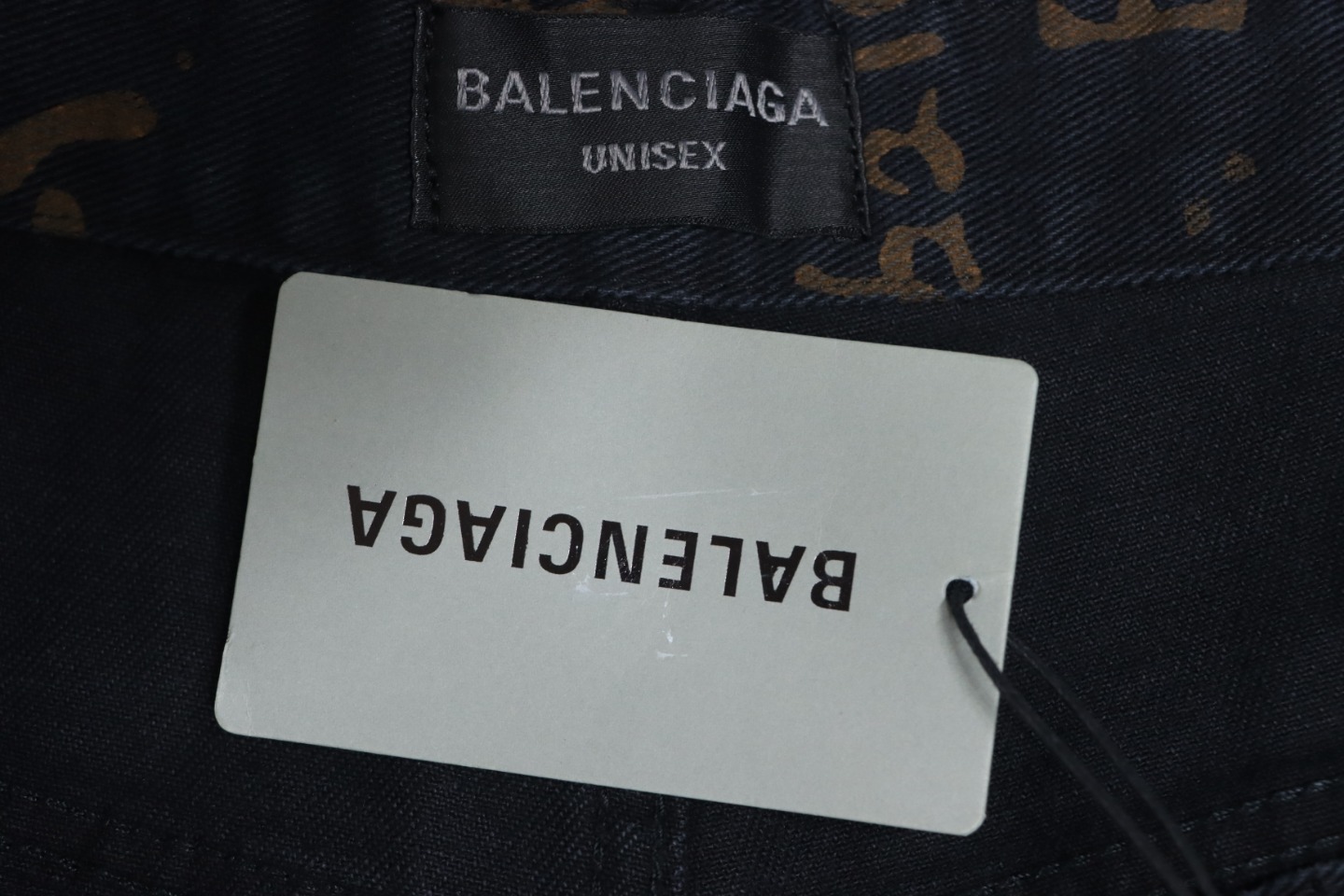 Balenciaga Color Printed Washed Trousers
