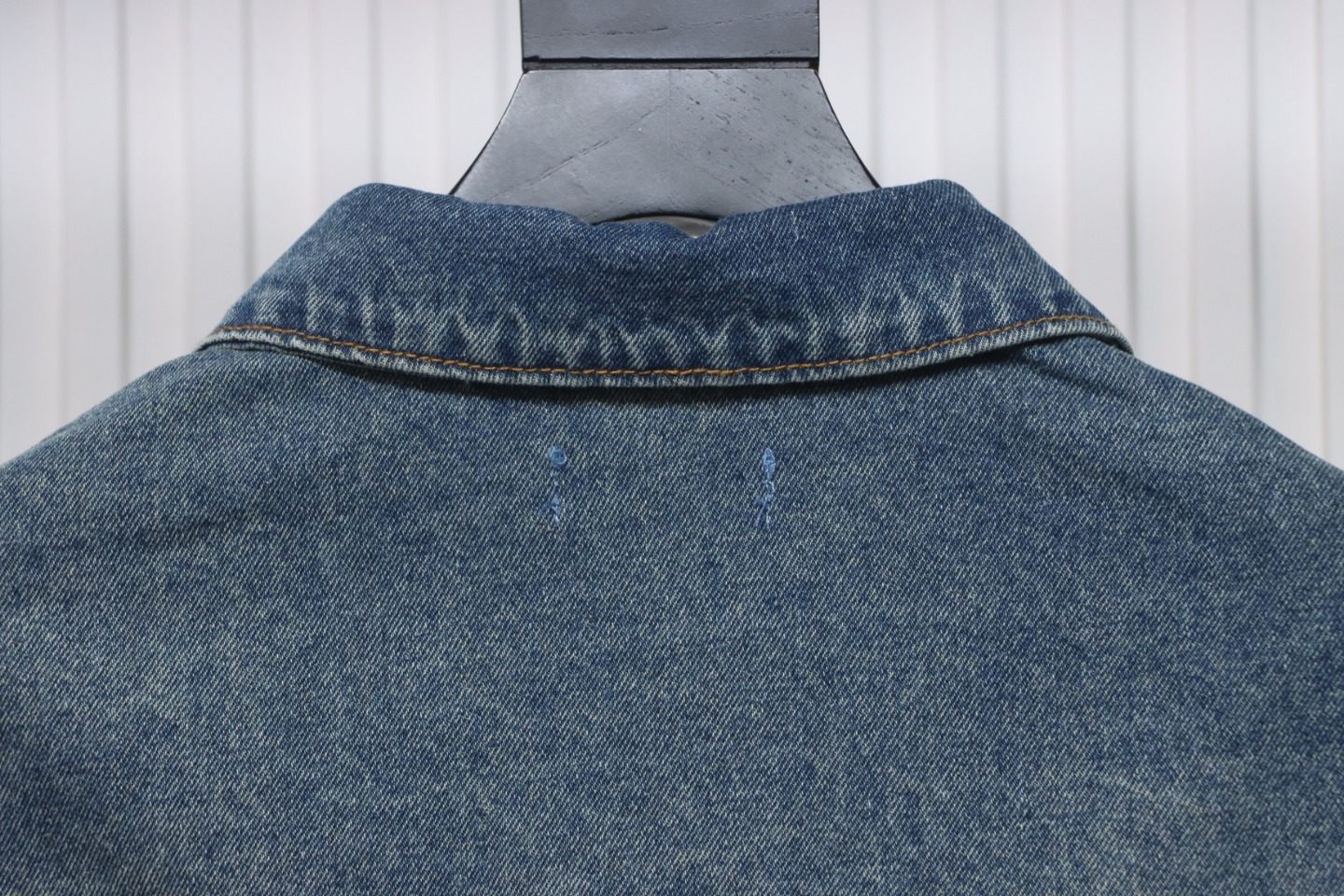 Balenciaga Crown Hot Diamond Couple Denim Jacket Blue