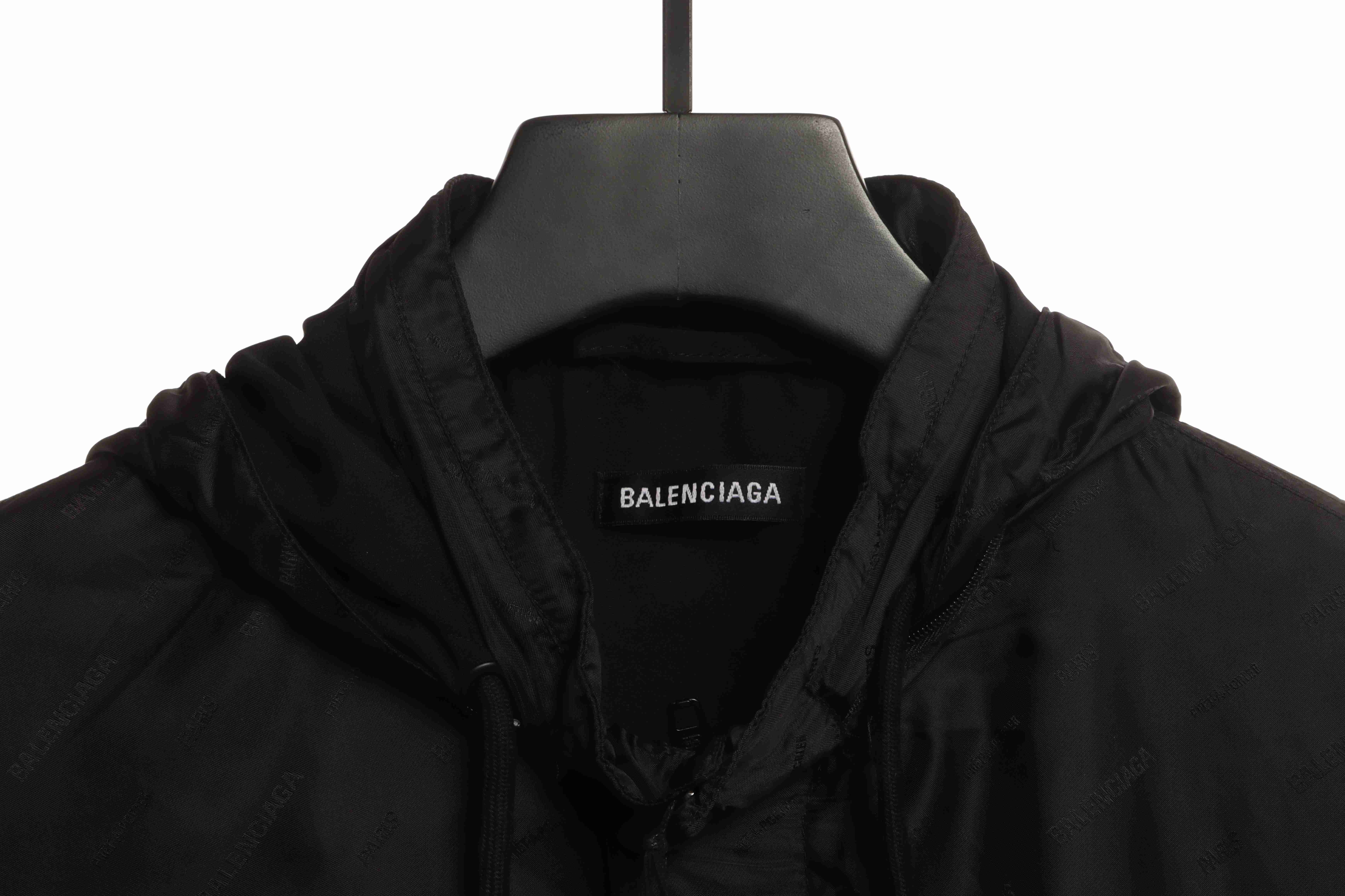 Balenciaga Dark Pattern Full Print Barrage Jacket