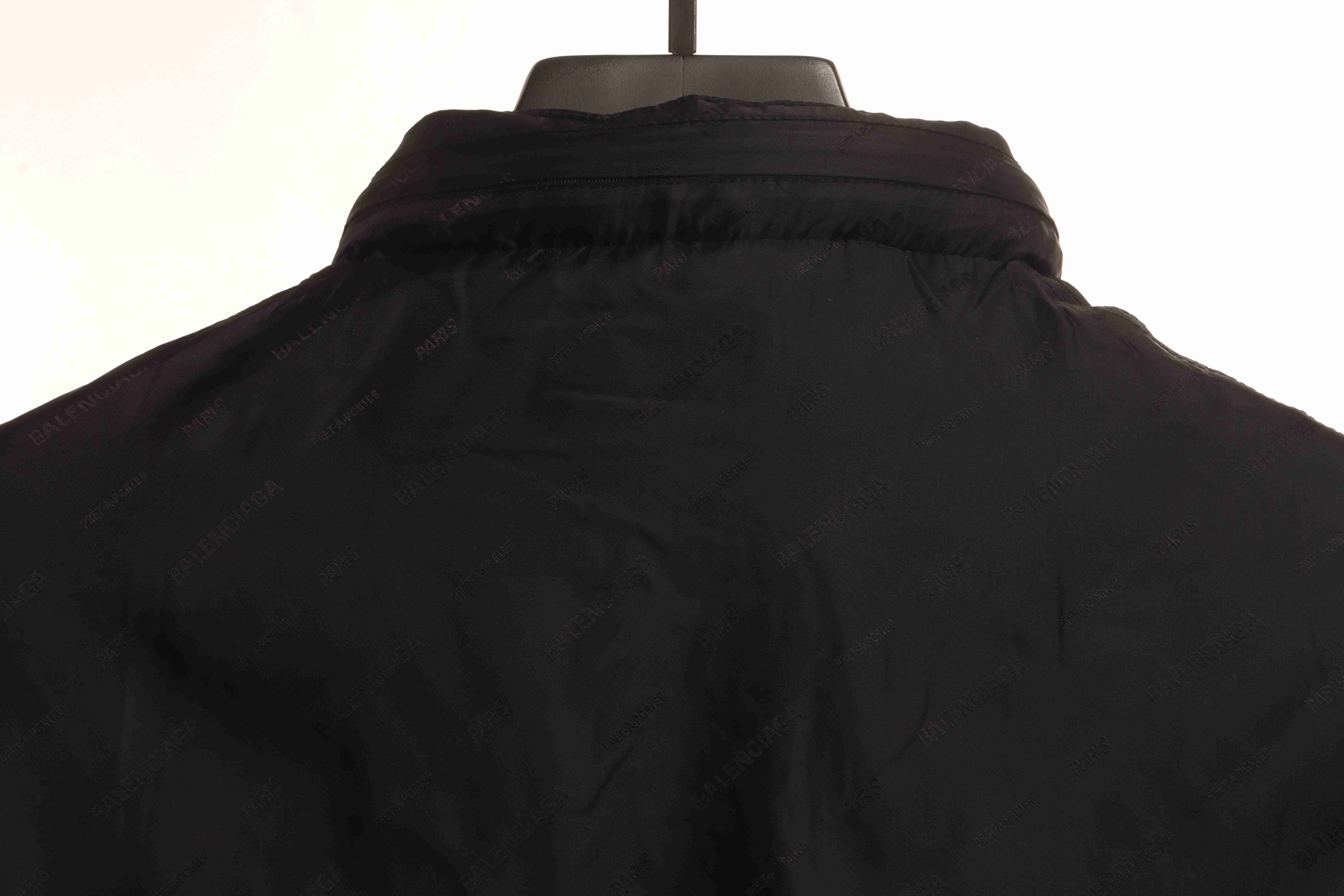 Balenciaga Dark Pattern Full Print Barrage Jacket