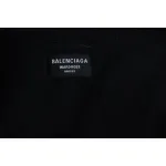 Balenciaga Double B Print On Back Denim Jacket