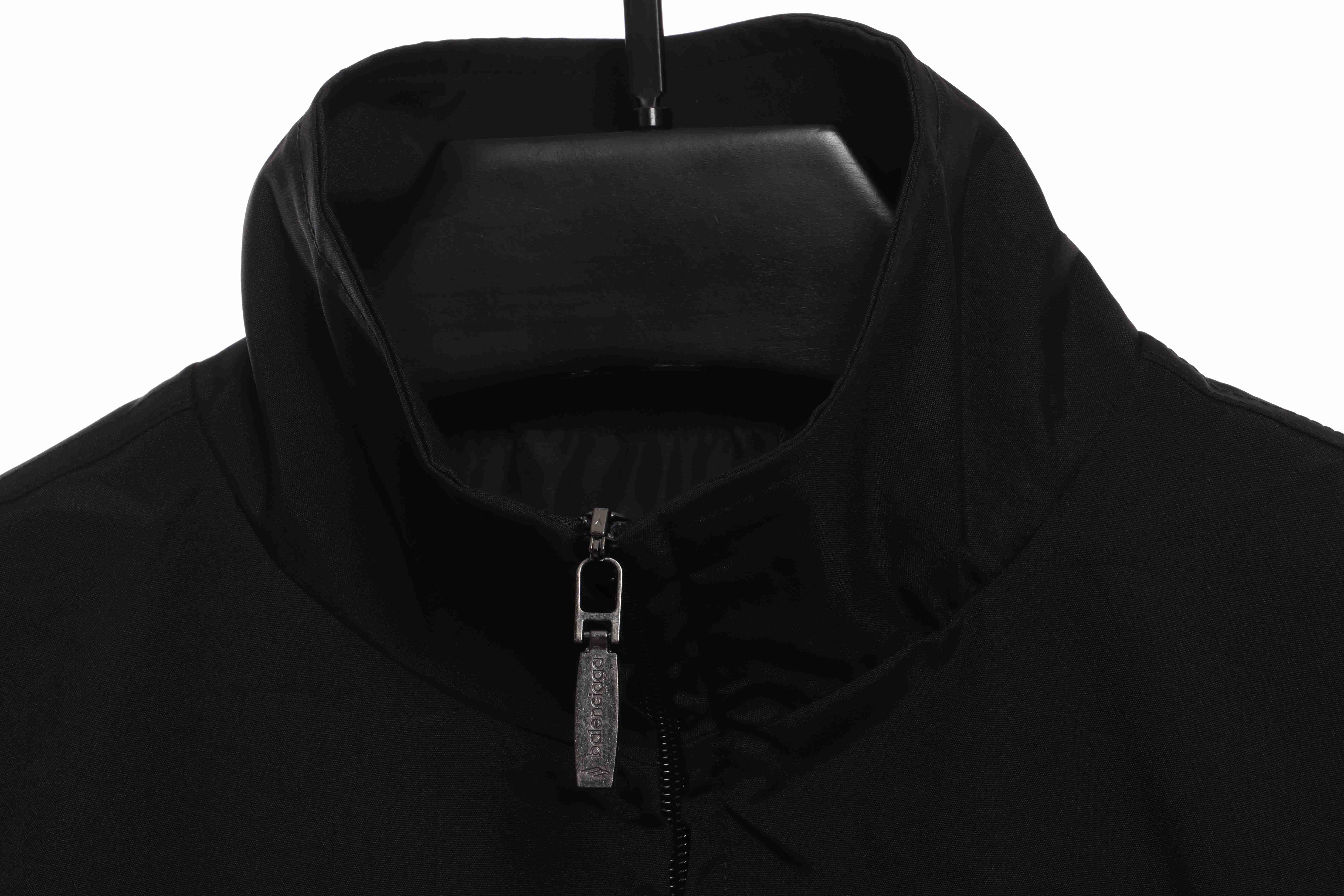 Balenciaga Double Hook Embroidered Logo Zip-Up Jacket