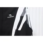 Balenciaga Fire Double Hook Embroidery Color Block Suit Jacket