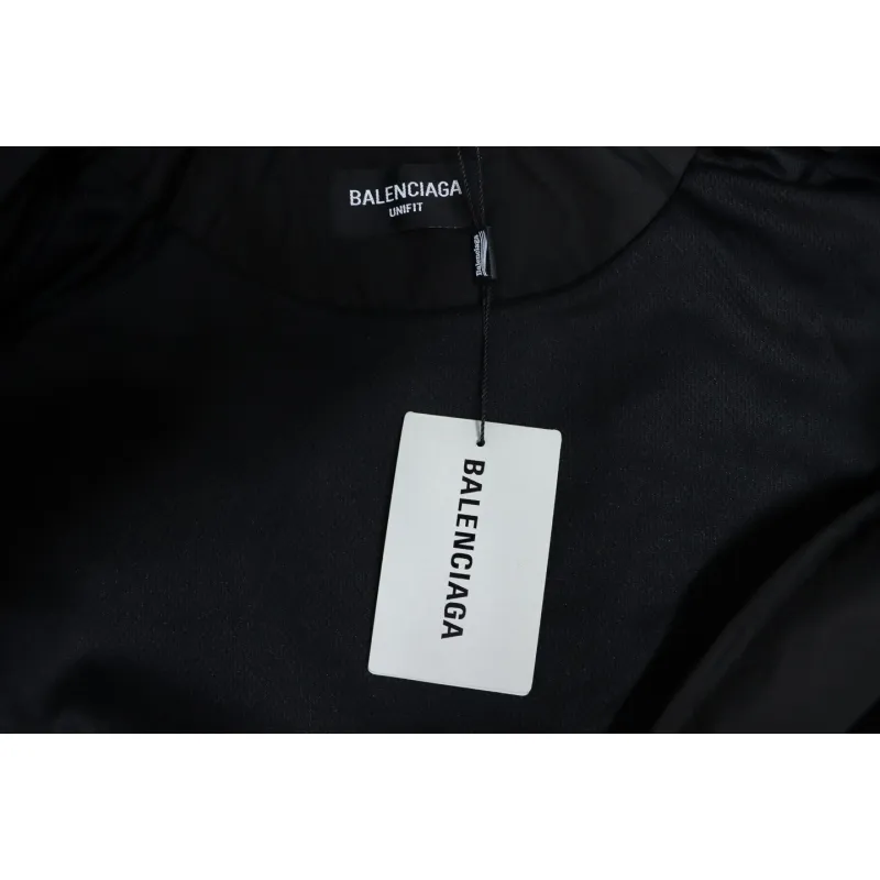Balenciaga Fire Double Hook Embroidery Color Block Suit Jacket