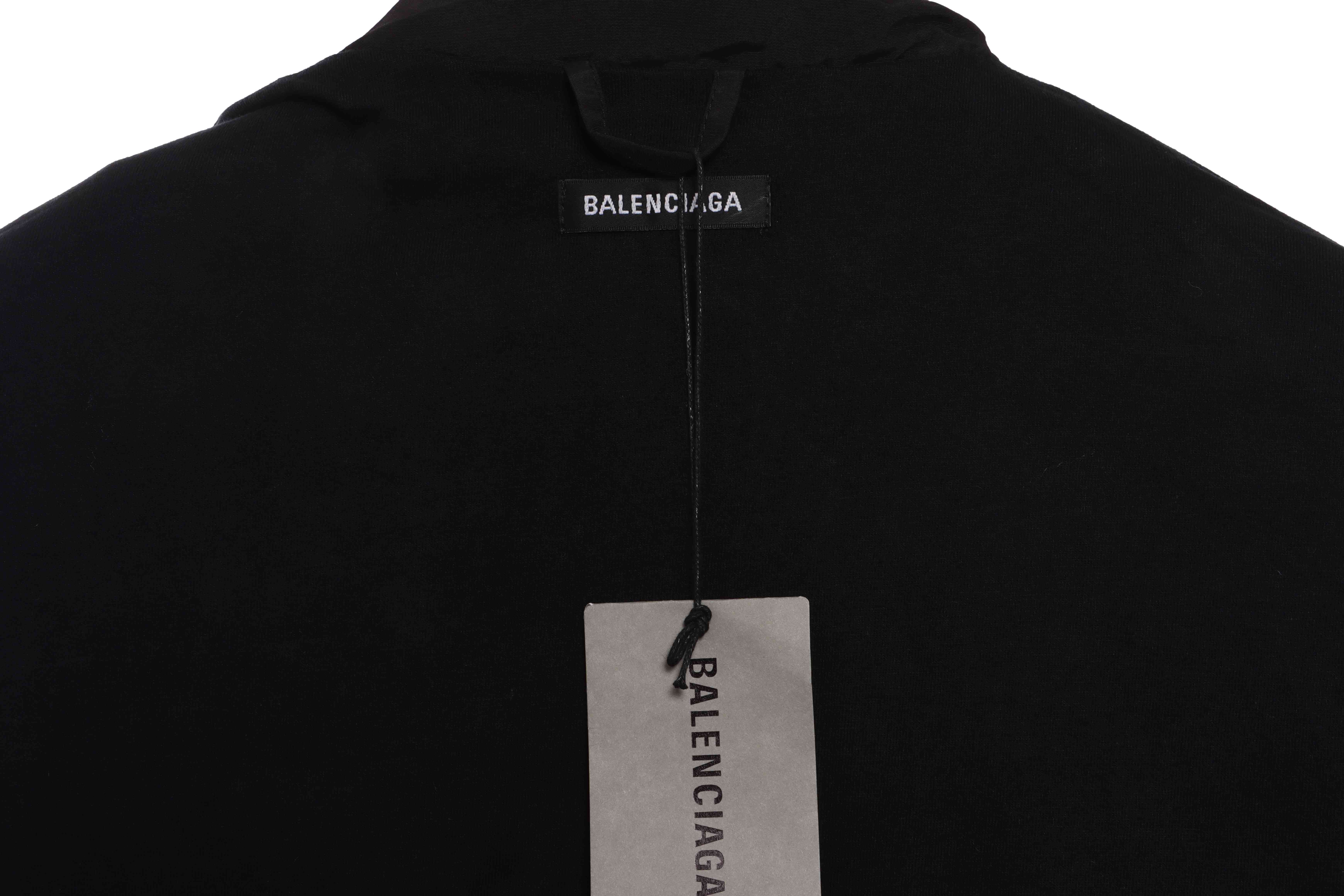 Balenciaga Flame Arms Letter Jacket