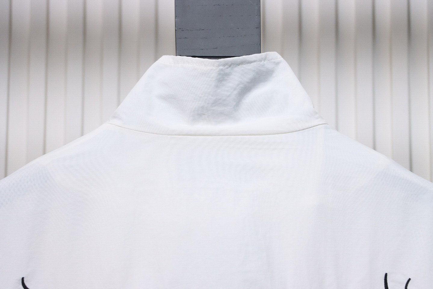 Balenciaga Flame Totem Heavy Industry Embroidery Jacket White