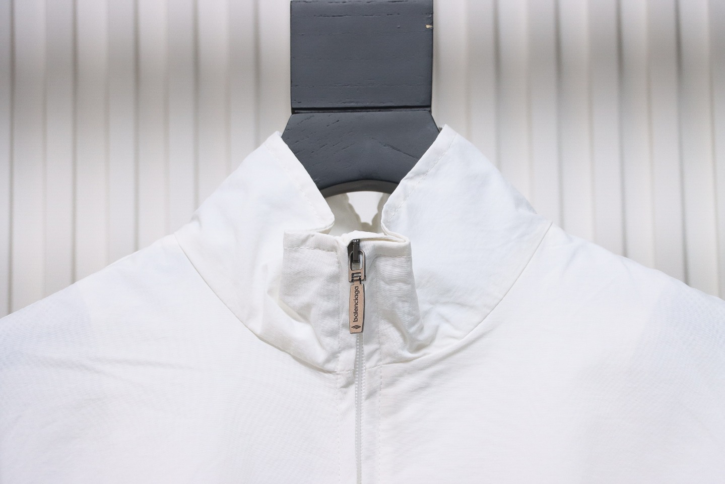 Balenciaga Flame Totem Heavy Industry Embroidery Jacket White