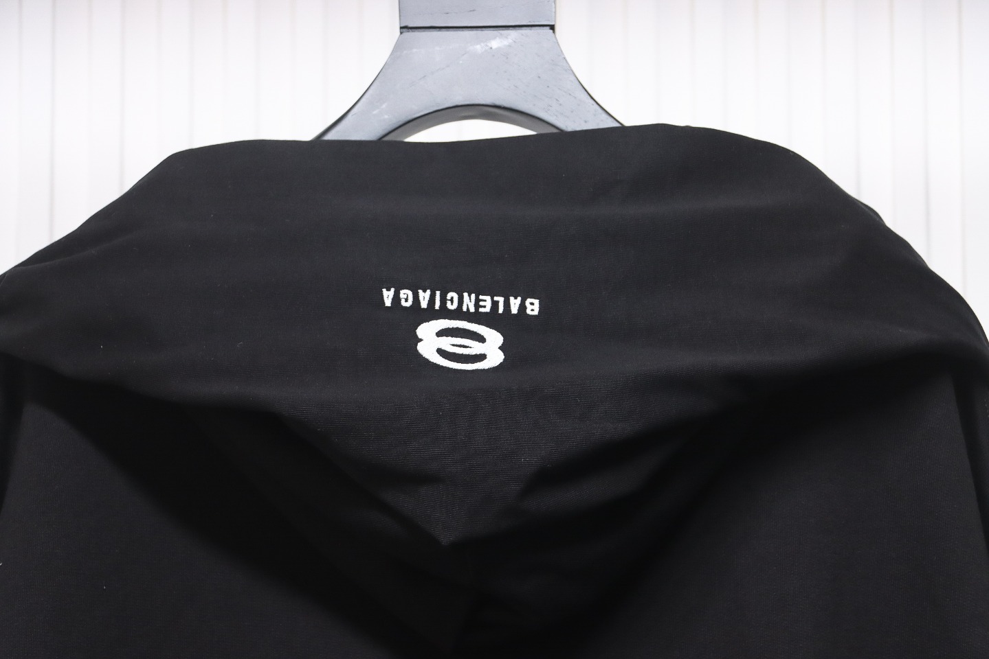 Balenciaga Heavy Duty Fake Two Piece Zipper Jacket Black