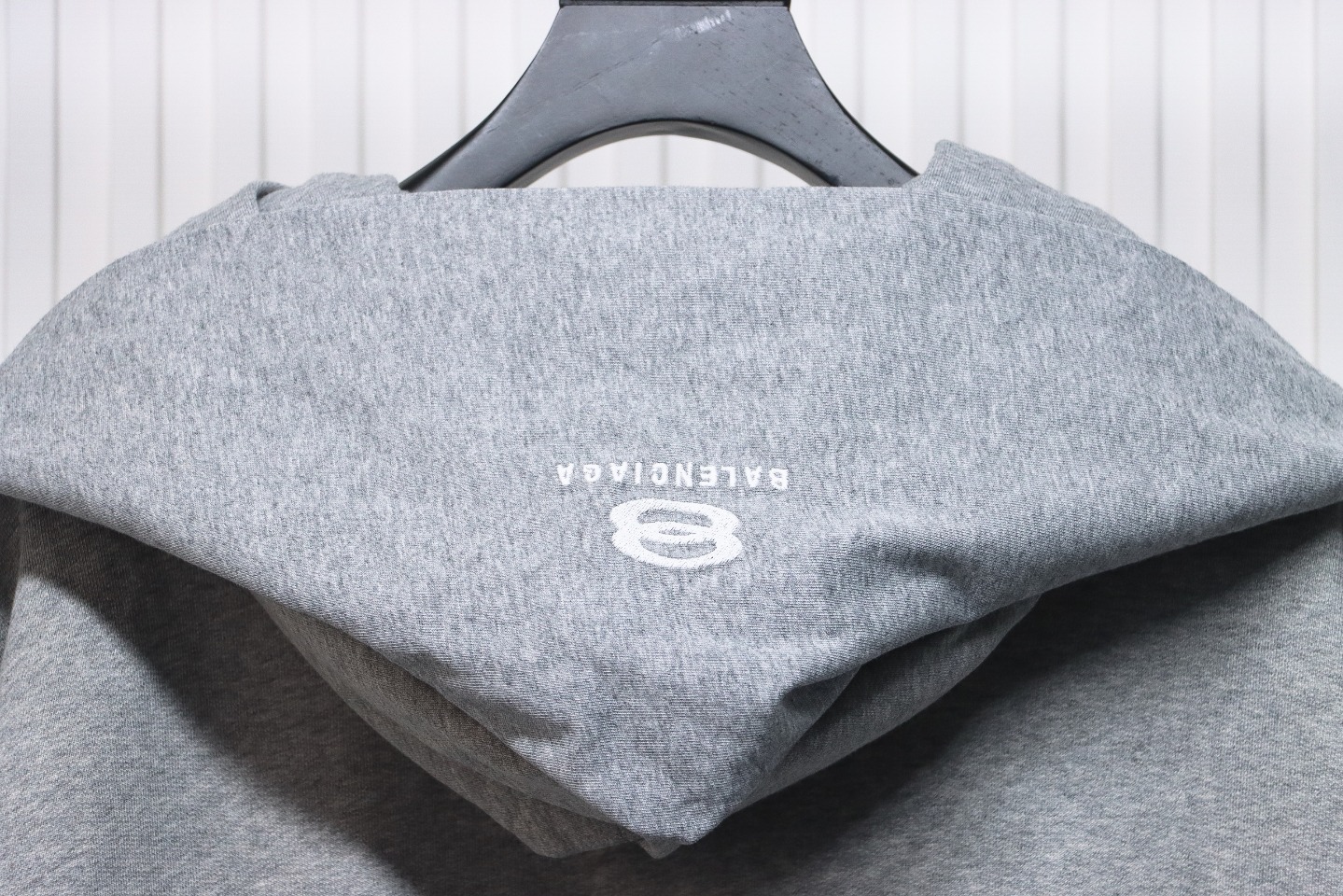 Balenciaga Heavy Duty Fake Two Piece Zipper Jacket Grey