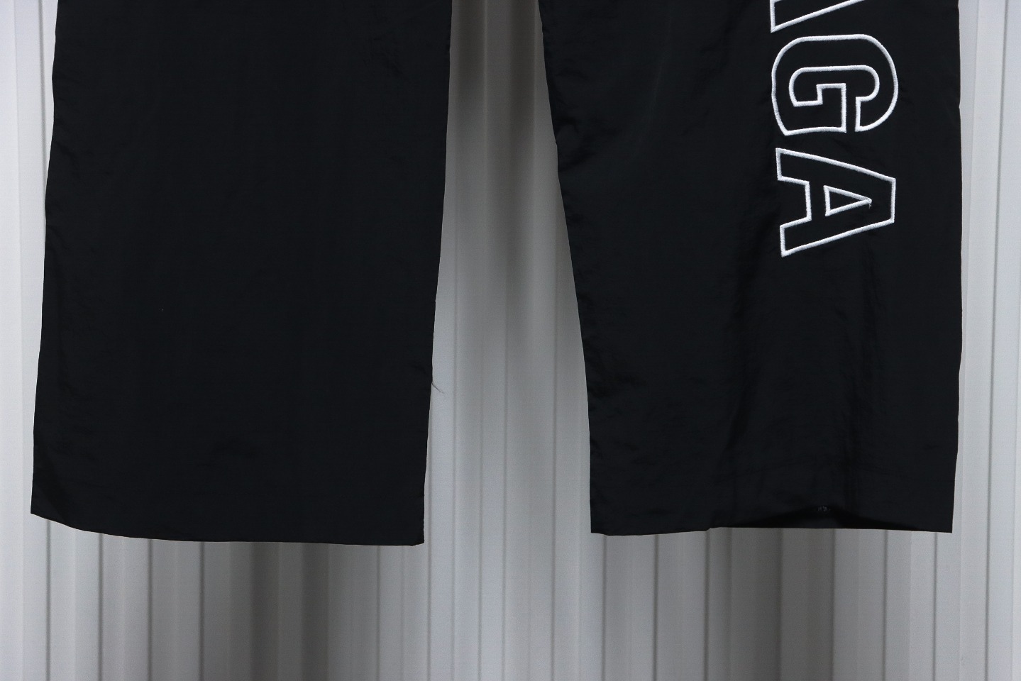 Balenciaga Hollow Letter Embroidered Tracksuit Trousers