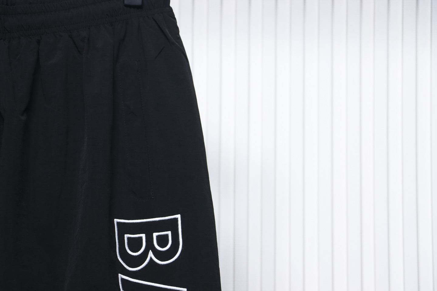 Balenciaga Hollow Letter Embroidered Tracksuit Trousers