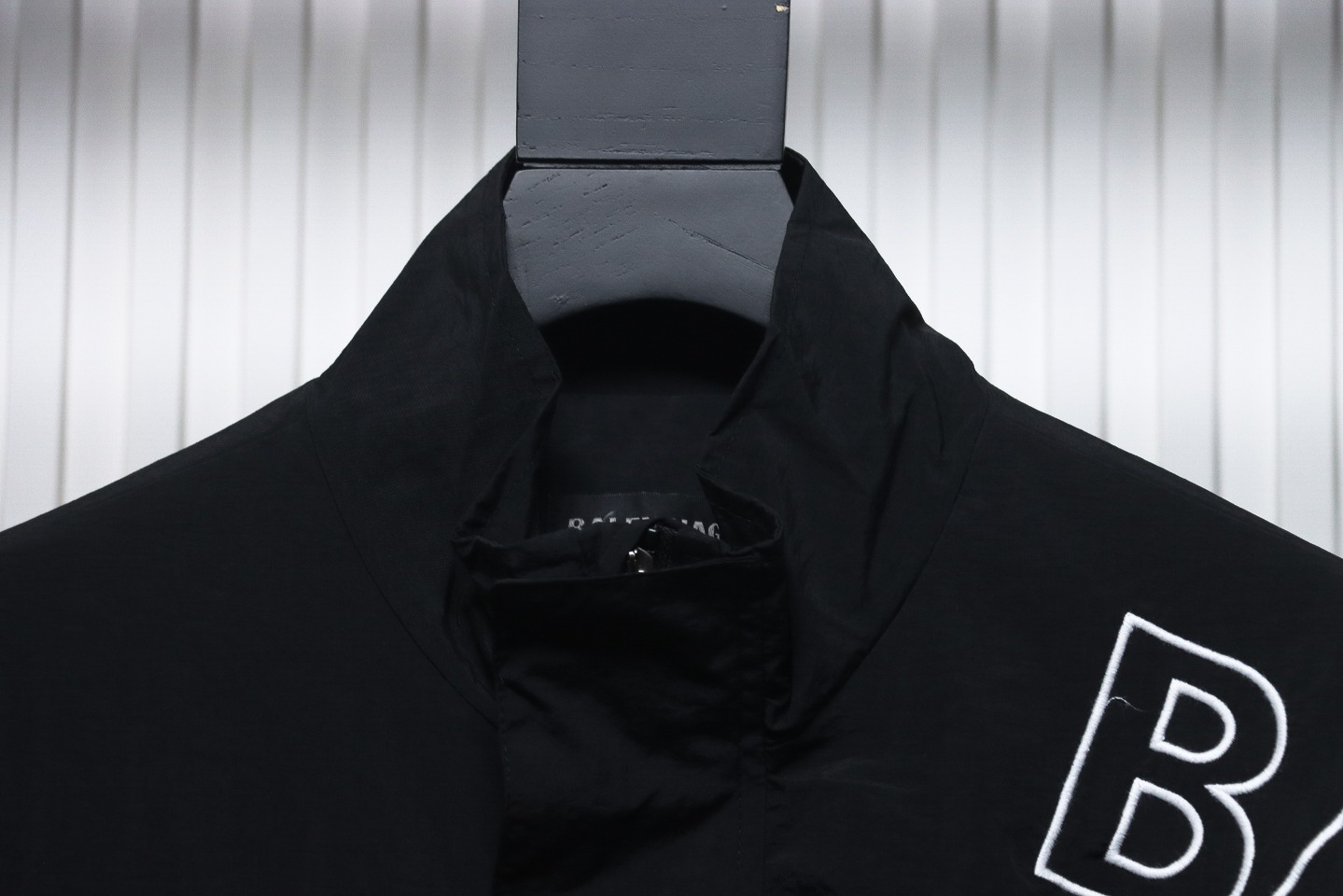 Balenciaga Hollow Letter Embroidery Sports Suit Jacket