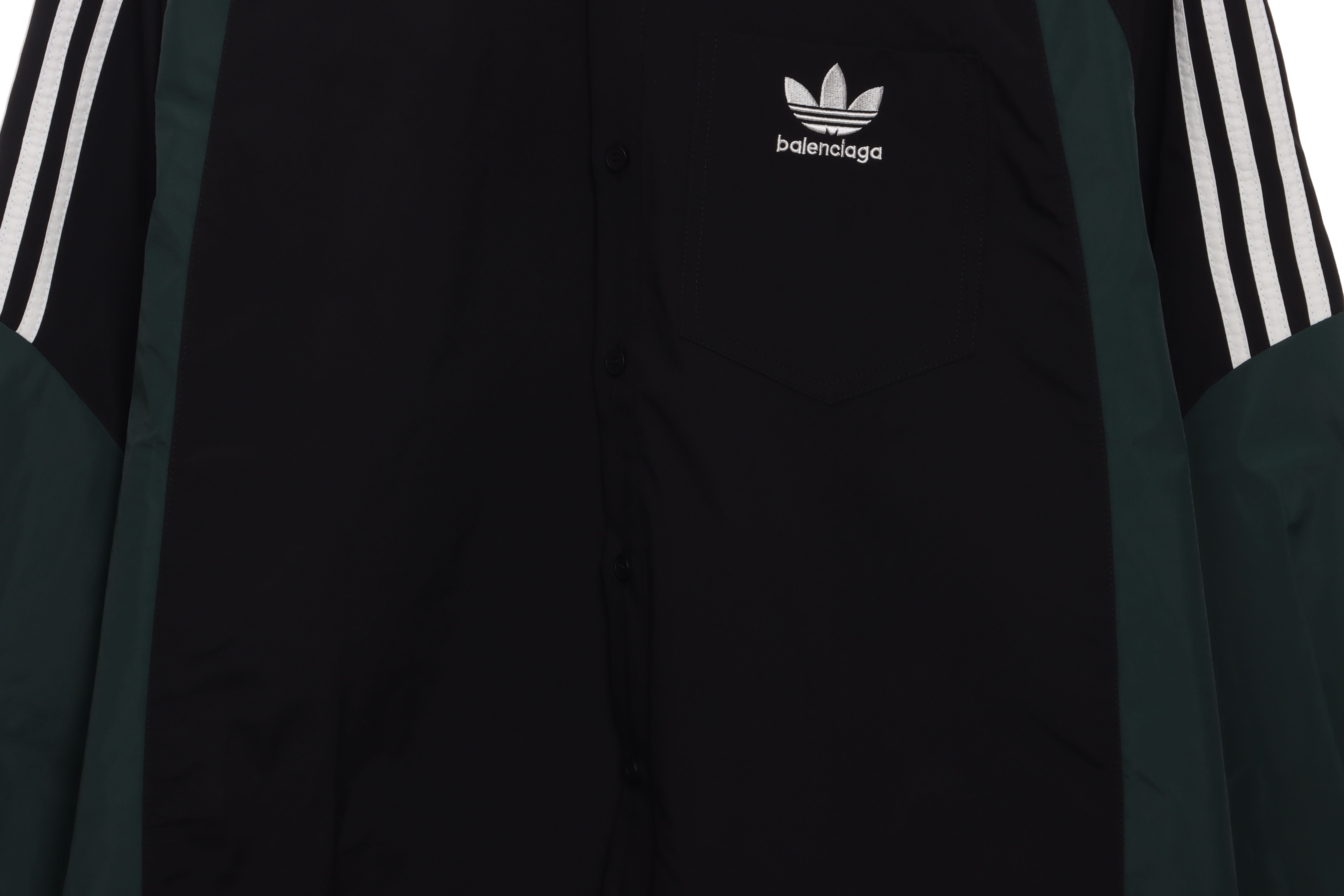 Balenciaga Joint AD Stitching Contrast Color Jacket