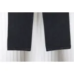 Balenciaga Lettering Printed Jeans Black