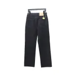 Balenciaga Lettering Printed Jeans Black