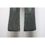 Balenciaga LOOK BOOK Blue Washed Orange Flared Jeans