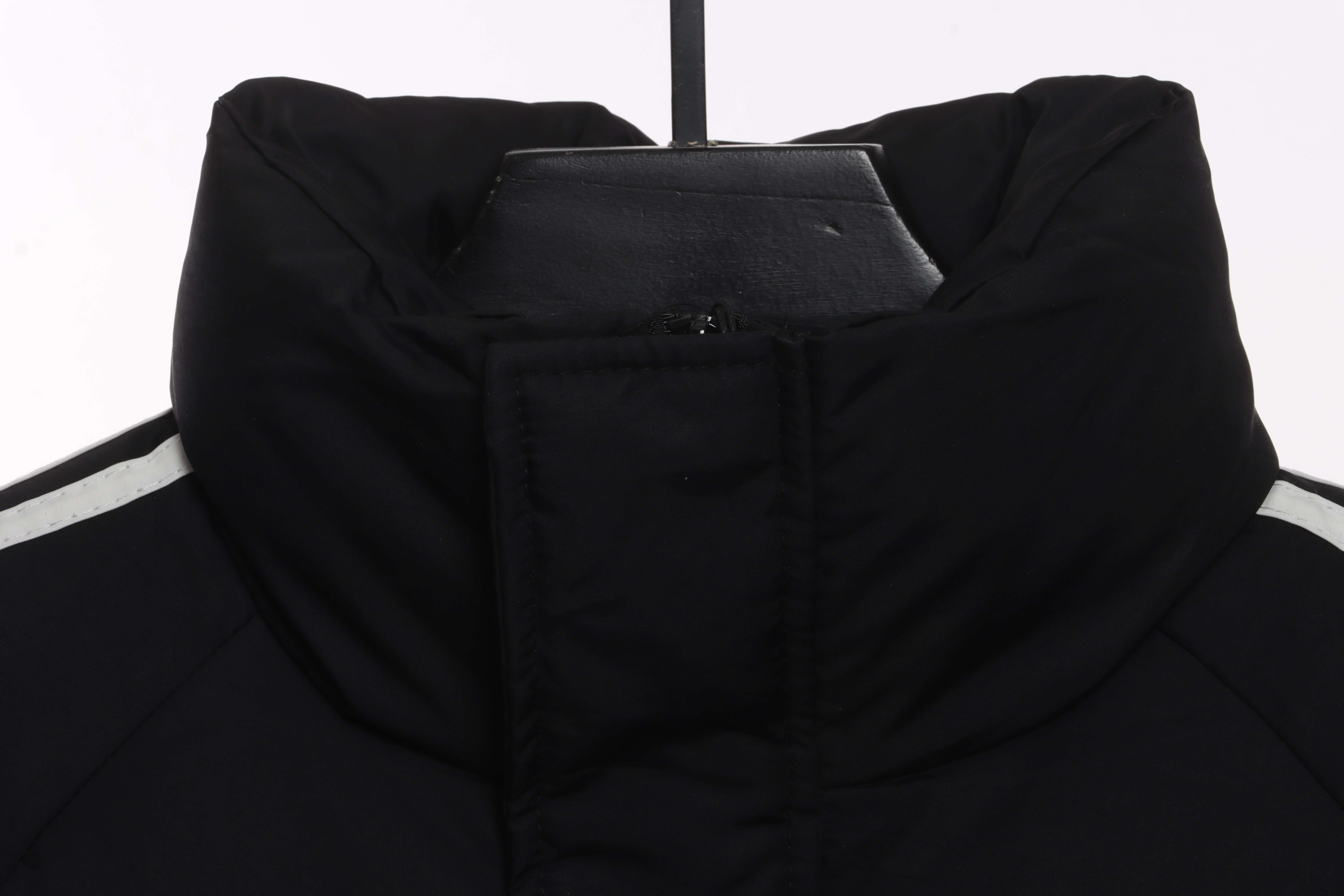 Balenciaga Manchester United Three Stripes Down Jacket Black