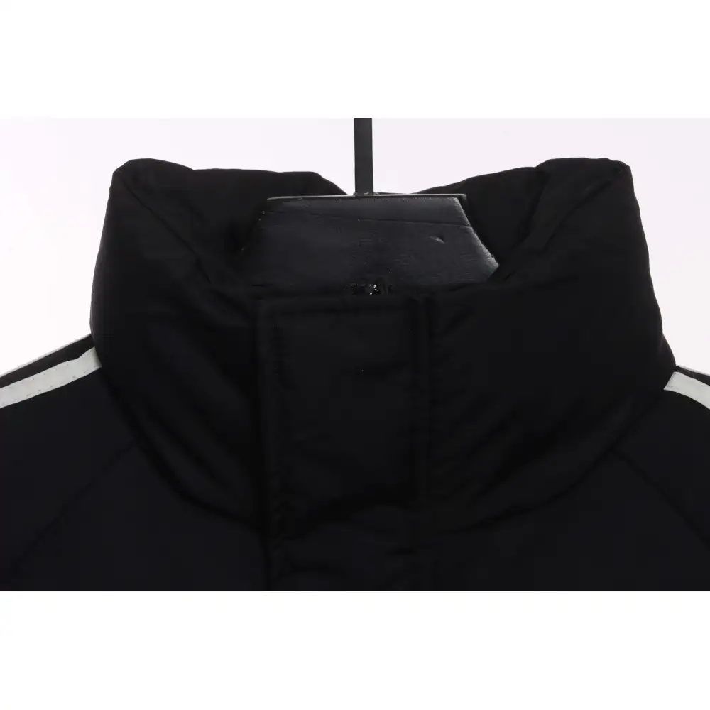 Balenciaga Manchester United Three Stripes Down Jacket Black