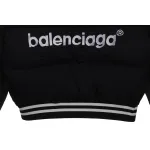 Balenciaga Manchester United Three Stripes Down Jacket Black