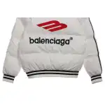 Balenciaga Manchester United Three Stripes Down Jacket White