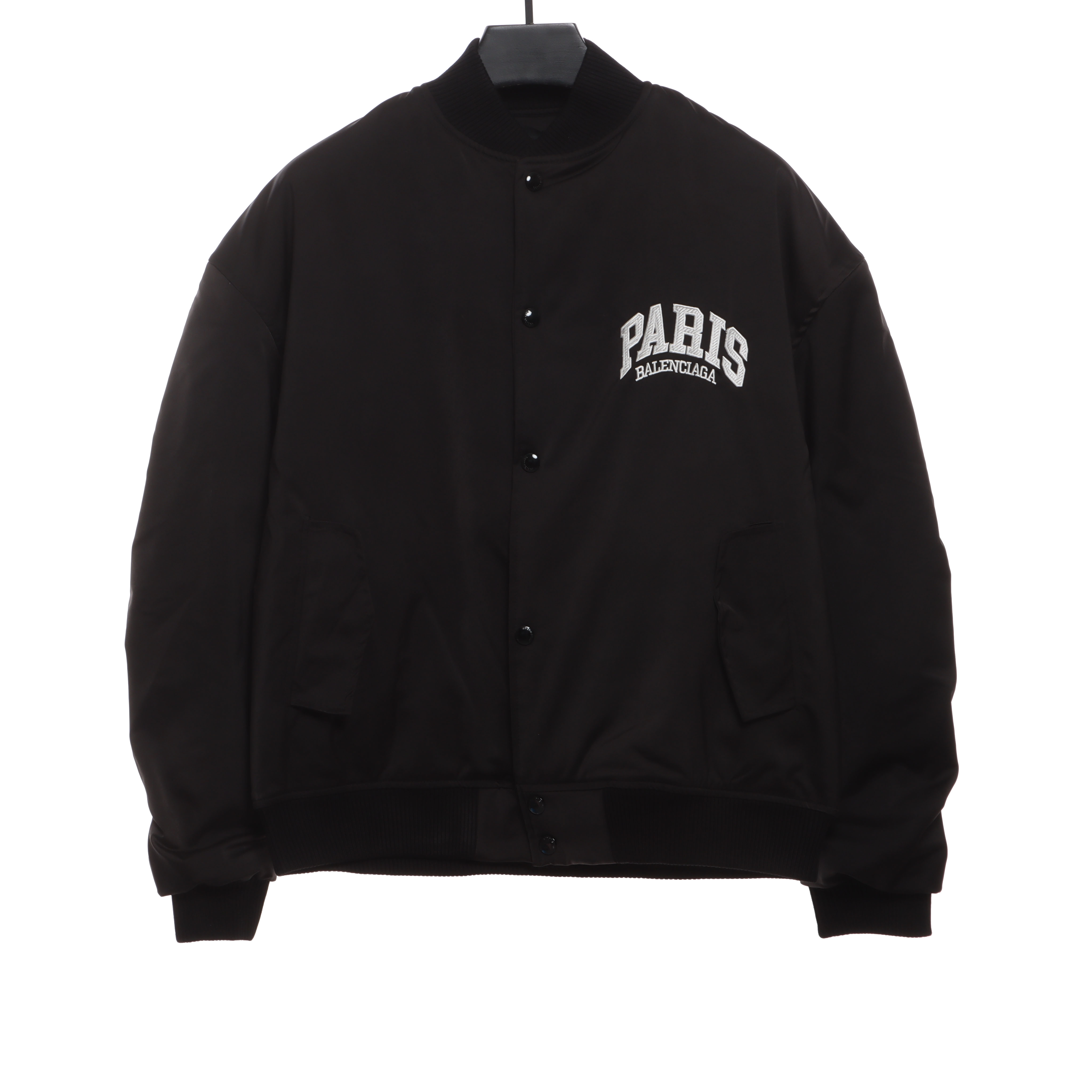 Balenciaga PARIS Logo Baseball Jacket