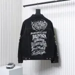 Balenciaga Runway-Style Dragon Year Limited Edition Denim Jacket
