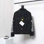 Balenciaga Runway-Style Dragon Year Limited Edition Denim Jacket