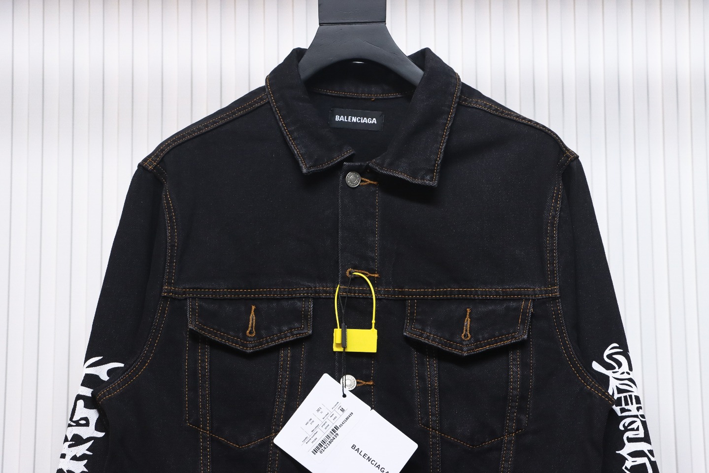 Balenciaga Runway-Style Dragon Year Limited Edition Denim Jacket