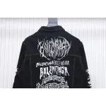 Balenciaga Runway-Style Dragon Year Limited Edition Denim Jacket