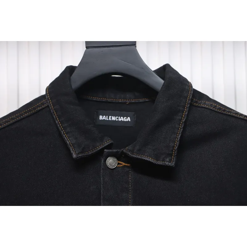 Balenciaga Runway-Style Dragon Year Limited Edition Denim Jacket