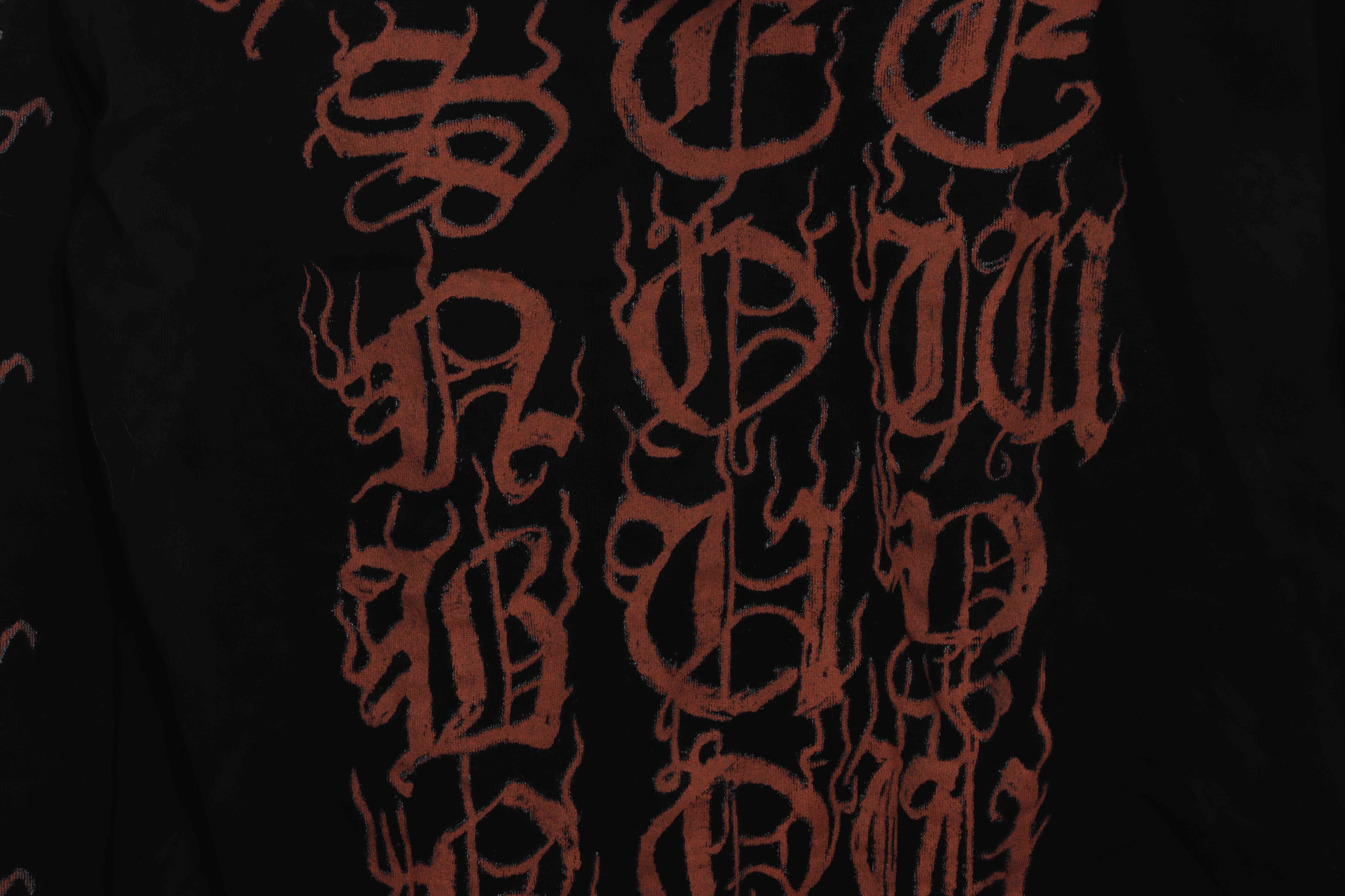 Balenciaga Sanskrit Distressed Mud-Dyed Jacket