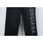 Balenciaga Single Breasted Jeans With Logo Embroidery On The Side