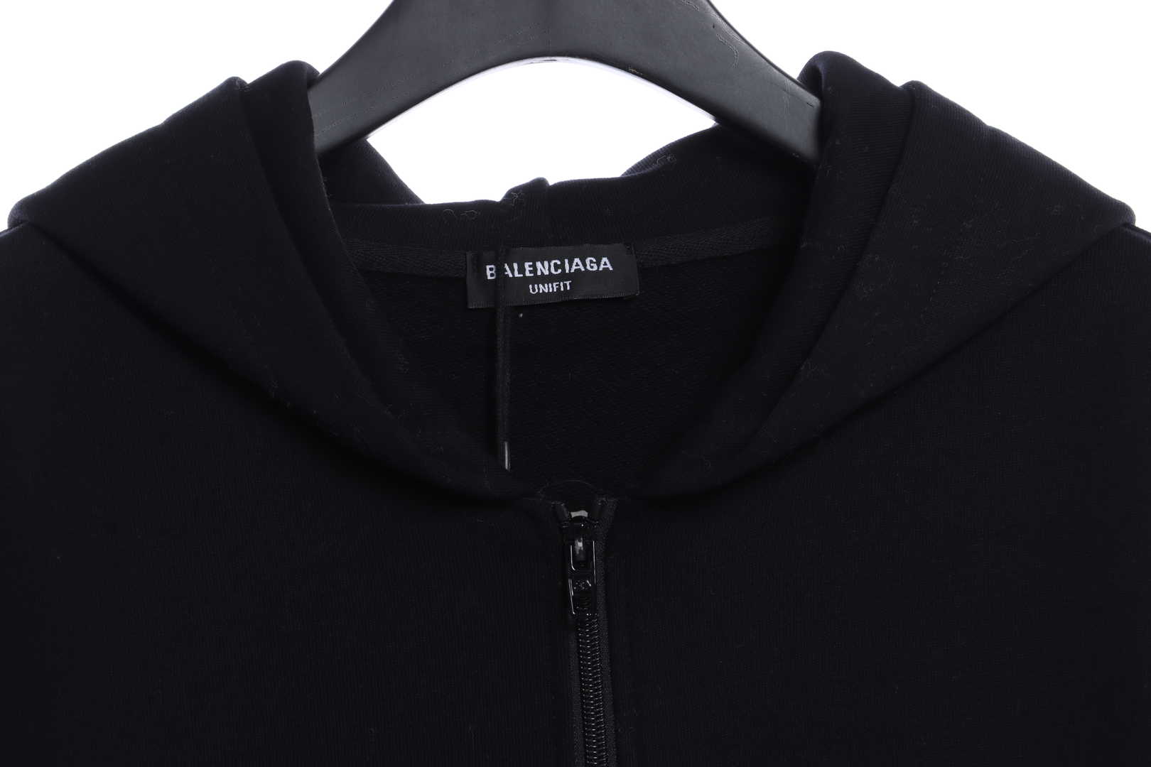 Balenciaga Small Embroidered LOGO Zipper Hoodie