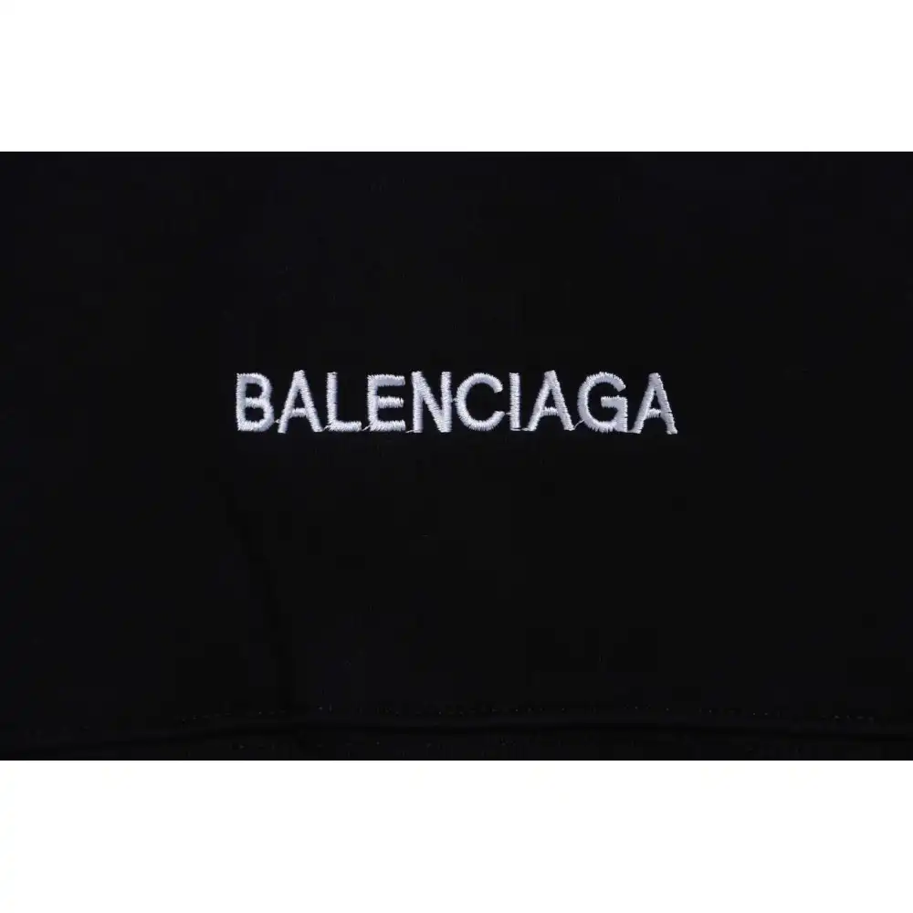 Balenciaga Small Embroidered LOGO Zipper Hoodie